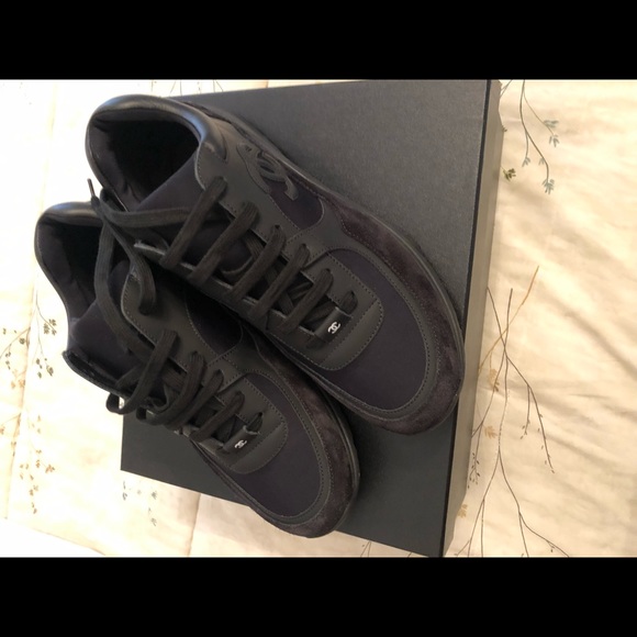 Chanel Mens Trainer Triple Black - Picture 5 of 13